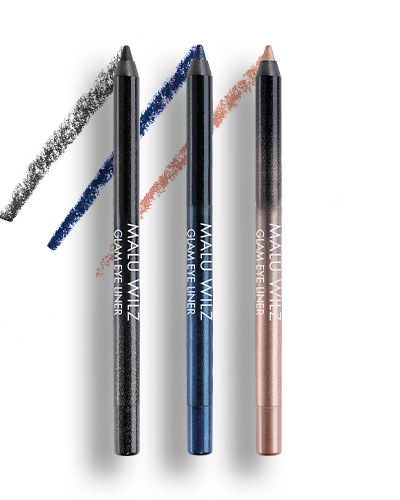 For glamorous, intensely shimmering eye make-up Glam Eye Liner