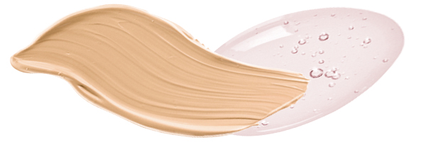 Natural Finish Glow Make up und Ampulle
