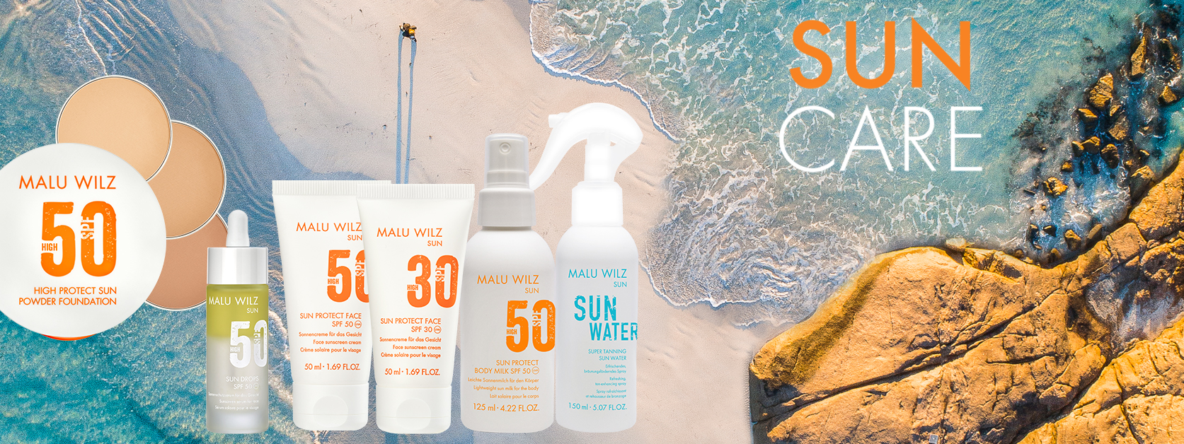 Sorgenfrei die Sonne genießen! Meer und Sonnenschutz Produkte