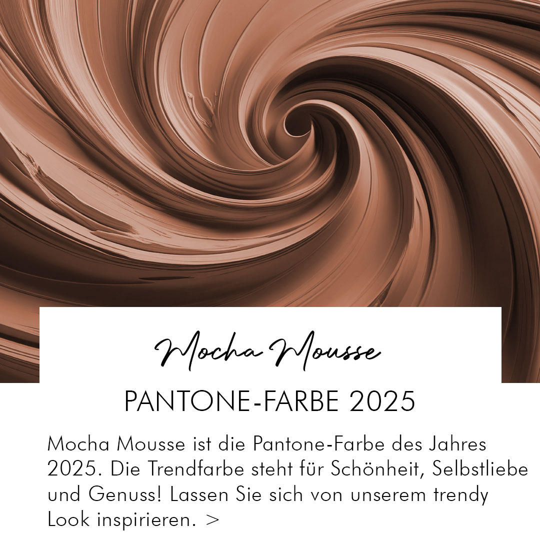 Pantone-Farbe Mocha Mousse