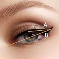 Feline Flick Auge