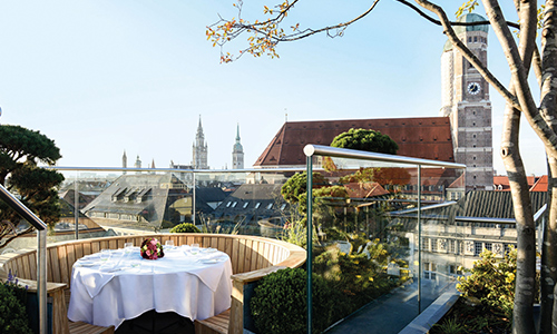 Blue Spa Bar, Bayerischer Hof in München Blue Spa Bar in München