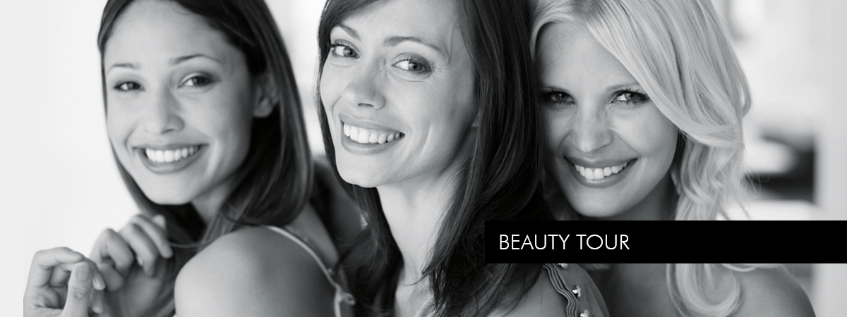 zur Beauty Tour junge Frauen