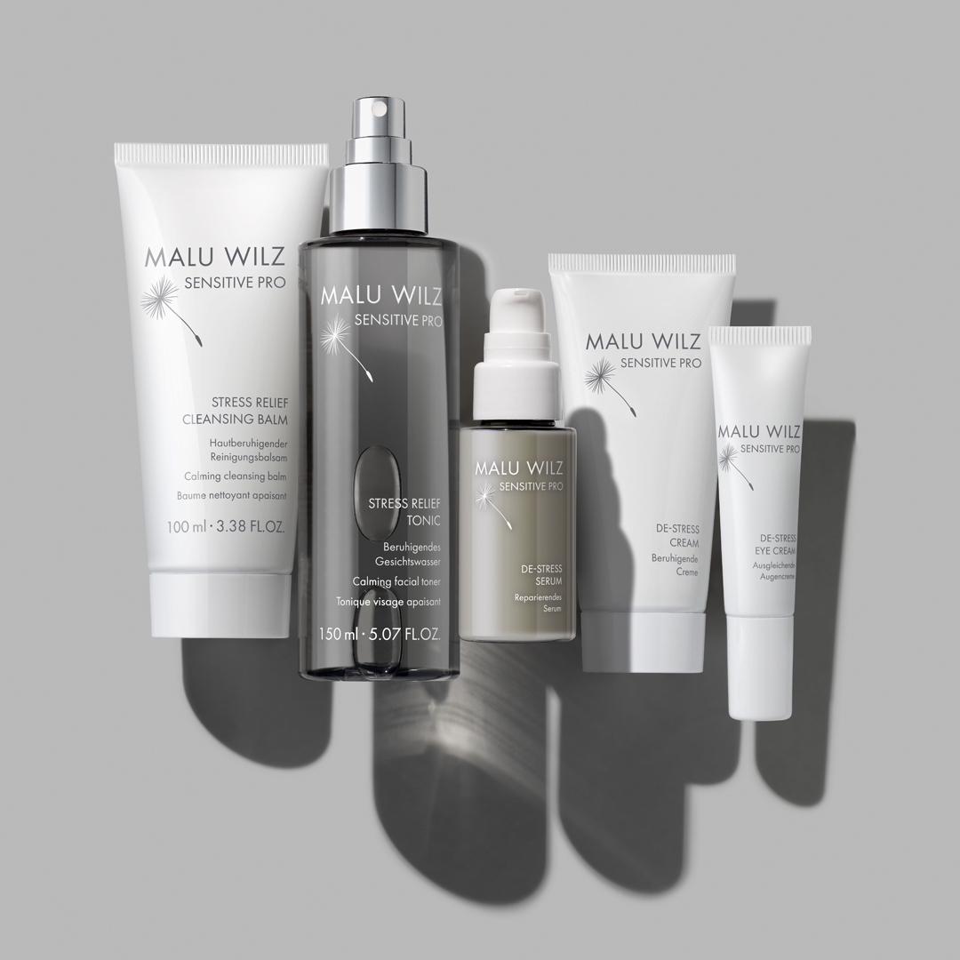 Unsere Pflegelinie Sensitive Pro entspricht den "Clean Beauty" Standards. Pflegeprodukte für sensible Haut