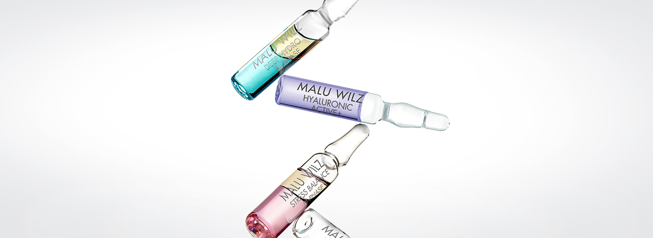 Active ingredients in ampoules