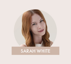 Hautexpertin Sarah White