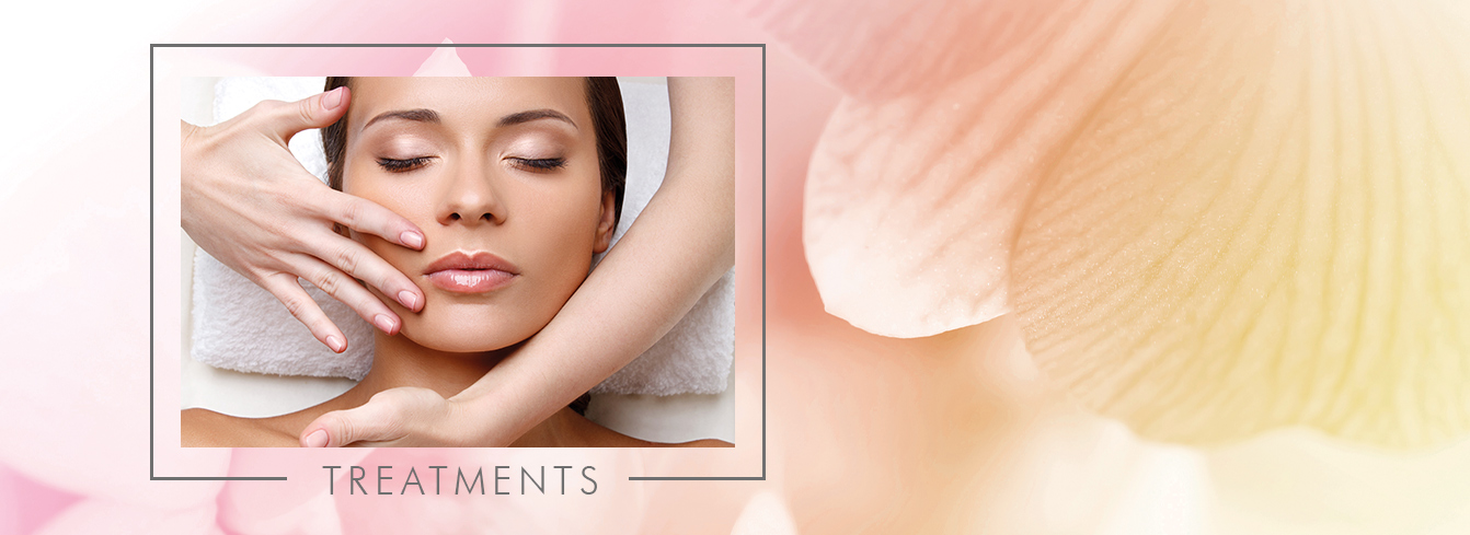 the perfect care system for your year of treatment young woman in a skin care treatment
