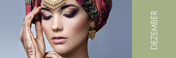 1001 Relaxing Moments junge Frau mit Turban und orientalischem Schmuck