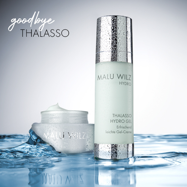 Thalasso Creme und Gel im Wasser