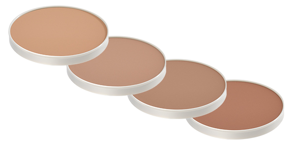 Die Skin Fusion Cream Foundation Refills sind in 4 Nuancen erhältlich. Foundation Refills