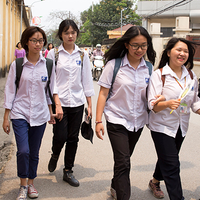 schoolgirls